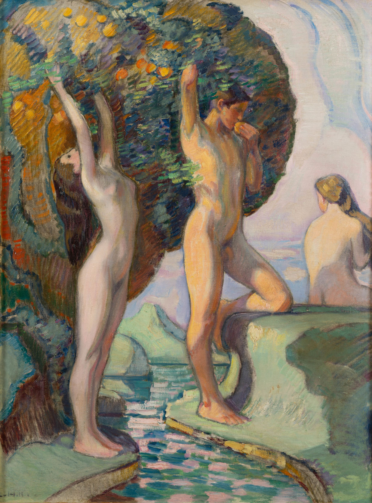 'Summer in Arcadia' by Ludvwig von Hofmann